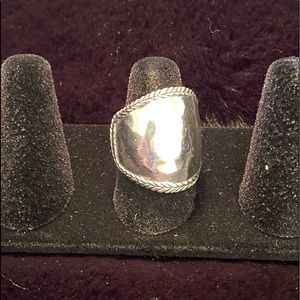 Silpada Braided edge ring